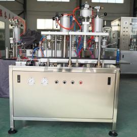 LTPK LT-QGB900E Semi automatic aerosol paint spray can refill filling machine 4 in 1