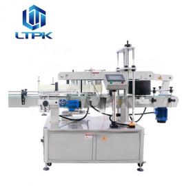 LTPK LT-600 Automatic double side round shape bottle labeling machine