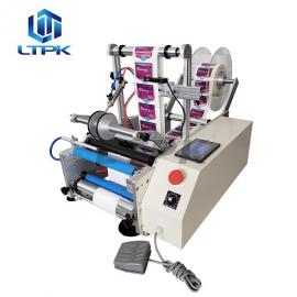 LTPK LT-190 Semi automatic Double Side Round Bottle Labeling Machine