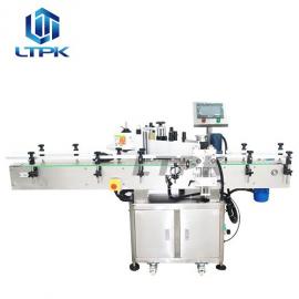 LTPK LT-260 Automatic Double Side Round Bottle Positioning And Labeling Machine
