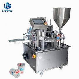 Automatic Rotary Cup Filling And Sealing Machine