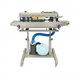 DBF-1000 Continuous Cellophane Band Sealer With Nitrogen Flushing