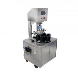 LT-20 Semi-Automatic 4 Stations Food Jar Capping Machine Vacuum Sealer for Glass Bottles-for Butter Chili Sauce Honey 