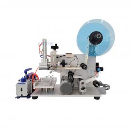 LT-60 Semi-Automatic Table-Top Electric Manual Labeling Machine for Flat Side Square Bottle Labeling Sticker Labeling Machine