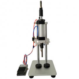 LT-180 Desktop Tabletop Semi Automatic Manual Perfume Plastic Grass Bottle Cap Cover Lid Capping Punching Pressing Machine