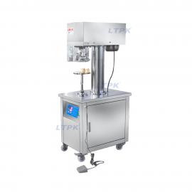 LT-100 Vertical Electric Pop Can Sealing Machine Semi Automatic Tin Can Sealer Beer Bottle Cup Capping Sealing Packing Machine