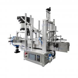 LT-CZJ60V Automatic Table Top Rotary Plastic Cap Bowl Feeder Compression Sealing Capper Bottle Vial Can Lining Capping Machine