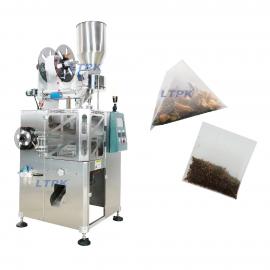 LT-YSZF90X-LP Top Selling Automatic High-Speed Flat Bag Nylon Triangle Three-Dimensional Bag Packing Machine with Material Tray